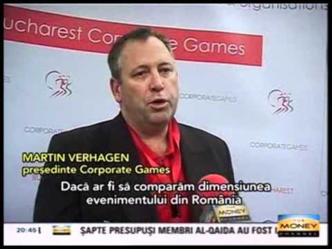 Corporate Games Bucharest 2012 at Money Channel News 28 May 2012