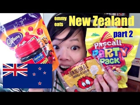 Emmy Eats New Zealand: tasting Marmite & Kiwi sweets