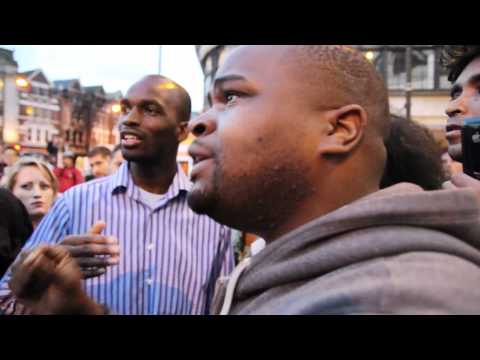 FL.TV - UK RIOTS DEBATE IN CLAPHAM - FLIP LIFE TV - 2011