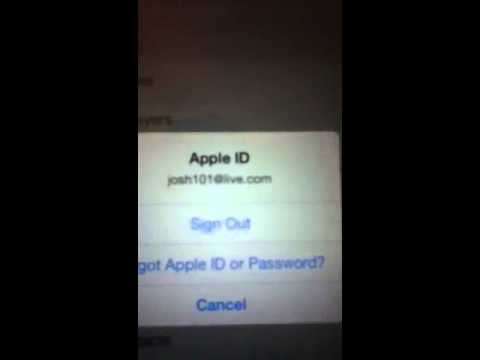 How to log out of GameCenter for IOS 7