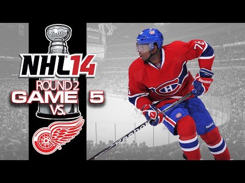 Let's Play NHL 14 - Round 2 Game 5 vs Detroit Red Wings