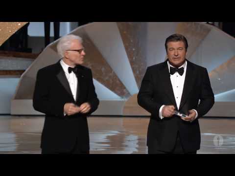 Steve Martin and Alec Baldwin hosting the Oscars®