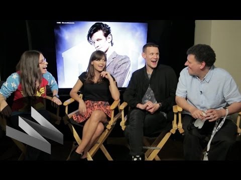 Matt Smith Says Farewell to the Cast of BBC America's Doctor Who-WIRED