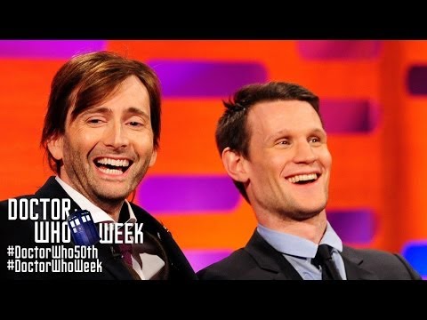 MATT SMITH & DAVID TENNANT Answer Whovian Fans' Questions - THE GRAHAM NORTON SHOW on BBC America