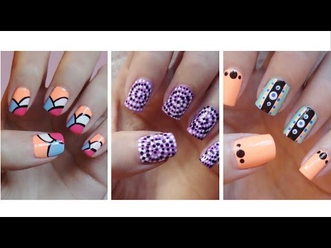 Easy Nail Art For Beginners!!! #9