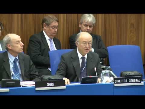 Mon 14 March 2011, IAEA Director General Briefs Member States and Media on Nuclear Safety in Japan