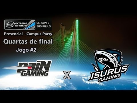 IEM São Paulo 2014 Campus Party - paiN x Isurus - Quartas jogo #2