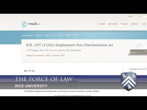 The force of law:  The effects of sexual orientation discrimination legislation in employment