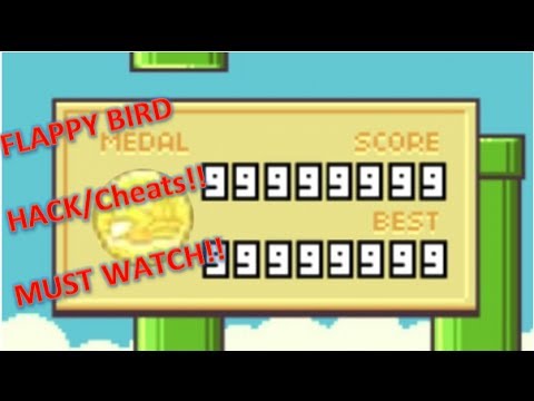 FLAPPY BIRD HACK / CHEAT - How To Hack Flappy Bird -- Super High Score!