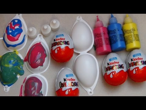 Kinder Surprise Egg [Easter Egg Painting Set]