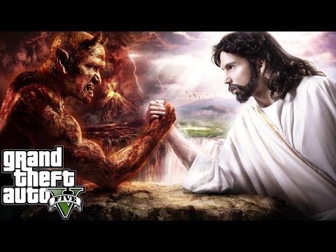 GTA 5 #24: É Possível Matar Jesus Cristo? Easter Egg + GTA V FPS - PS3 / Xbox 360 HD Gameplay