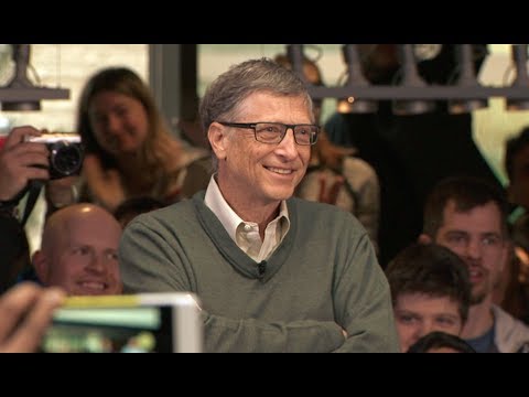 Bill Gates at Microsoft's 