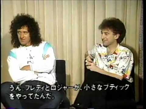 Brian May and John Deacon (QUEEN) Interview in Japan