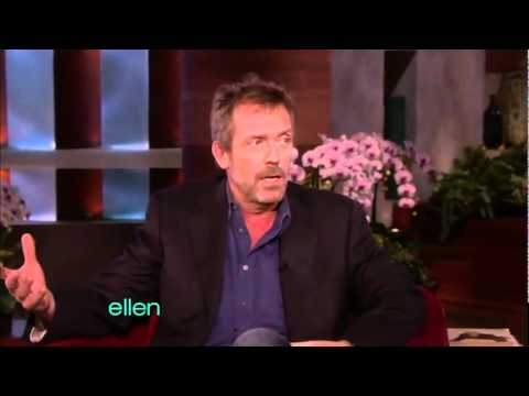 House - Hugh Laurie on Ellen - Feb 28, 2011