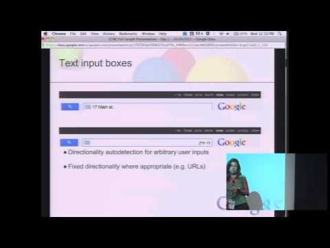 GTAC 2011: BidiChecker: Automated Bidi Testing of Web Applications