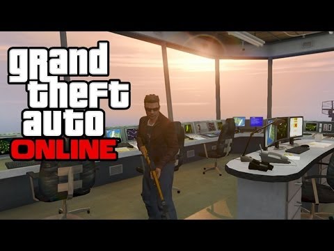 GTA 5 Online - How To Get Inside The Military Base Tower! (Fort Zancudo Tower) [GTA V]