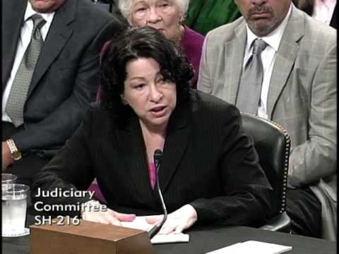 Judge Sotomayor Responds to Senator Cornyn's Question on Experience