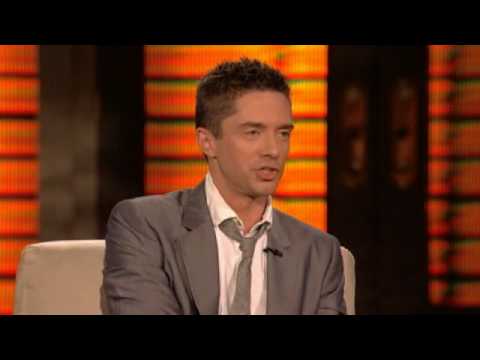 Lopez Tonight - Topher Grace Interview - Getting High & Ashton Kutcher