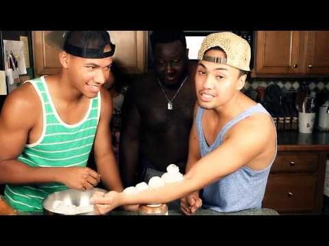 73. SALT AND ICE CHALLENGE!!! - Black, Asian, Spanish guy