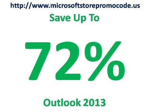 Microsoft Outlook Promo Code - Save upto 72% off On Microsoft Outlook 2013