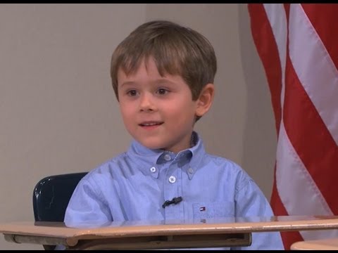 Five Year Old Presidential Expert Arden Hayes on Jimmy Kimmel Live