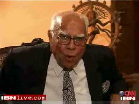 Ram Jethmalani slams shameless IBNLive as 