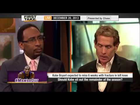 Should Kobe Byrant Sit Out the Remainder of the Season - ESPN First Take