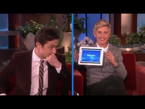 Joseph Gordon-Levitt Does Accents with 'Heads Up!' on The Ellen Show