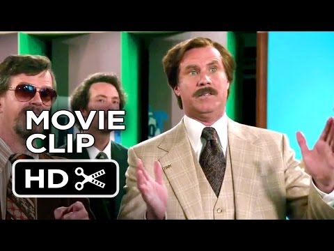 Anchorman 2: The Legend Continues Movie CLIP - Australians (2013) HD