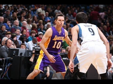 Steve Nash Returns with the Long Oop to Wesley Johnson