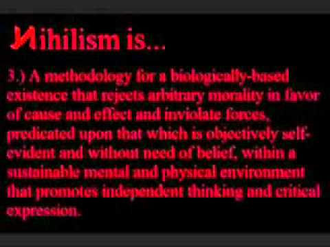 Nihilism explained