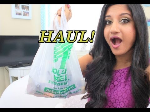 HUGE Dollar Tree Makeup HAUL! (Milani, NYC, ELF)