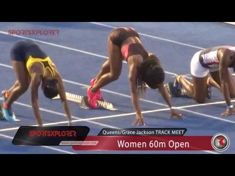 Shelly-Ann Fraser-Pryce wins season opener (60m) - 2014 Queens/Grace Jackson meet - SportsXplorer