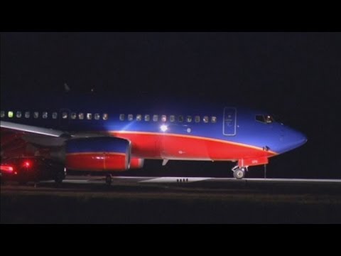 A Southwest Airlines plane lands at wrong airport in US