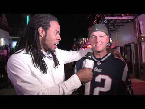 NFL STAR RICHARD SHERMAN 'PUNKS' FANS ON BOURBON STREET