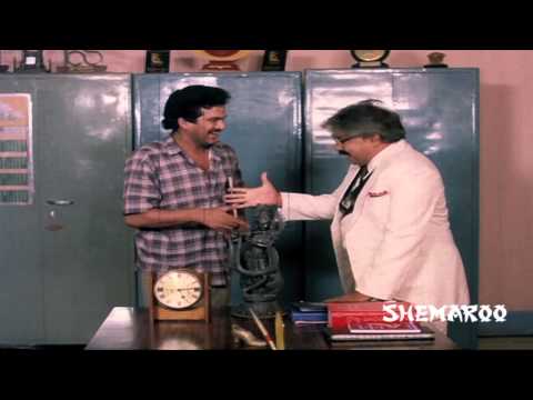 Rajendra Prasad funny interview - Bhale Dampathulu Comedy Scenes - ANR, Jayasudha, Vani Viswanath