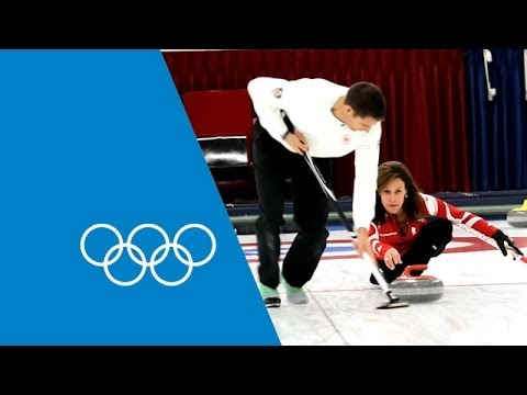 Learn Curling From The Pros - Cheryl Bernard & John Morris | Faster Higher Stronger