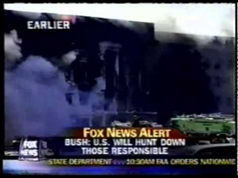 Fox News 9/11 Coverage:  1:08 p.m. - 1:18 p.m.