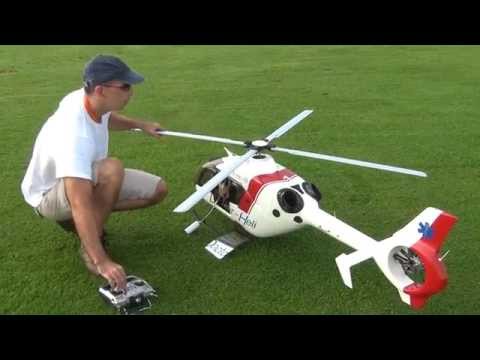 Vario EC 135 PHT 3 Startup and flight