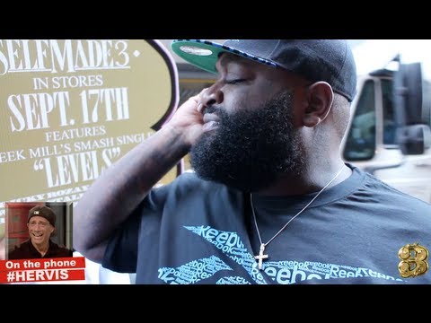 #MMZ Rick Ross makes TMZ cameraman #CLEVIS call Harvey Levin #HERVIS