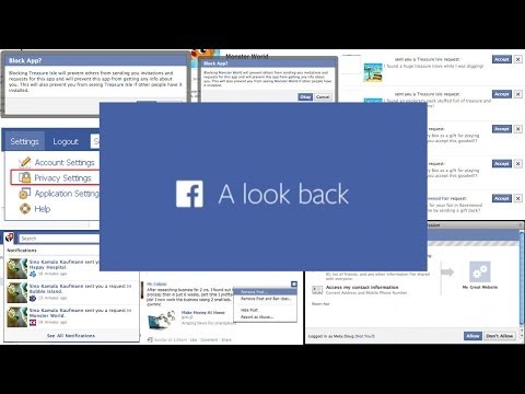 Facebook Look Back: Looking Backwards (A Privacy Parody)