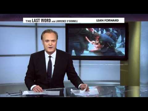 MSNBC on NYPD Police Brutality during Occupy Wall Street Lawrence O'donnell with 