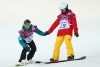 Bright crashes on Sochi halfpipe