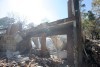 burnt-out house in Victoria