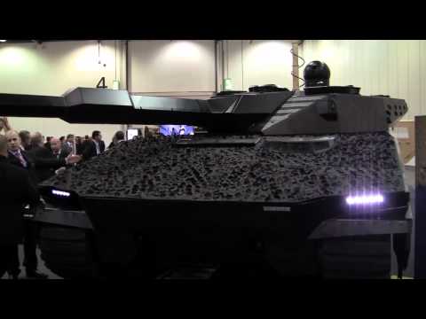 BAE Systems' Adaptiv infra-red 'invisibility cloak' for military vehicles