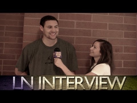 Lakers Nation Interviews Klay Thompson, Talks Lakers 2015, Says He Could Say No To Kobe!