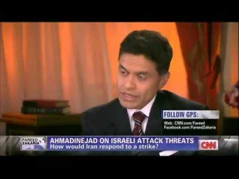 Fareed Zakaria GPS Full Interview Iranian President Mahmoud Ahmadinejad 2012 Part 1