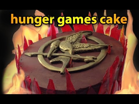 Hunger Games Catching Fire Cake Tutorial HOW TO COOK THAT Ann Reardon