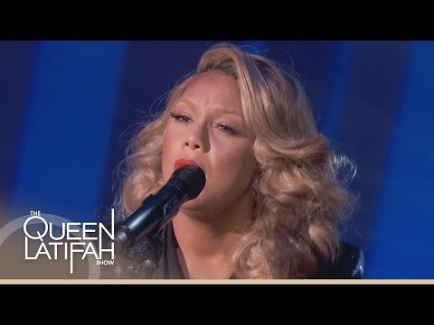 Tamar Braxton Performs 'Silent Night' on The Queen Latifah Show