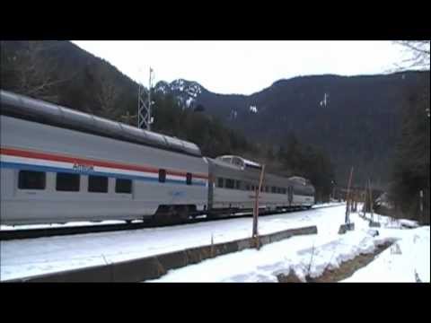 Amtrak Snow Train 2011 @ Cascade Tunnel, West Portal - 12.17.11.